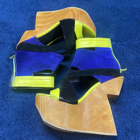 DV8 By Dolce Vita Platform Wedge Sandal Size 7.5 - Picture 2 of 7